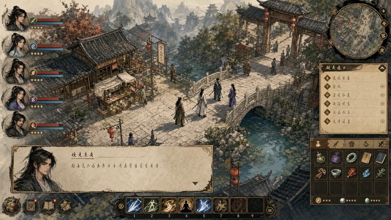 金庸群侠传5爱与死仙狐MOD六周年 角色养成 内容截图 7