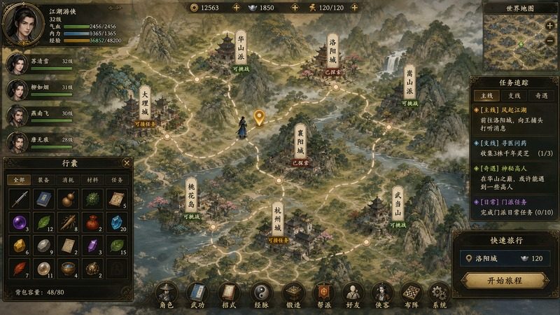 金庸群侠传5爱与死仙狐MOD六周年 天奕线 专题图 4