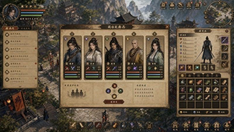 金庸群侠传5爱与死仙狐MOD六周年 天书剧情 实机截图 1